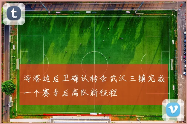 海港边后卫确认转会武汉三镇完成一个赛季后离队新征程