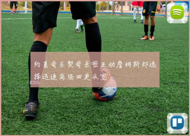 约基奇东契奇亲密互动詹姆斯却选择迅速离场回更衣室